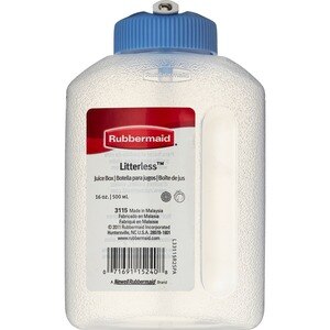 Rubbermaid Litterless - Recipiente para jugo, 16 oz