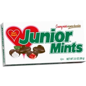 Junior Mints Valentine Heart Box, 3.5 OZ