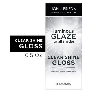 JOHN FRIEDA Luminous Glaze Clear Shine Gloss - Brillo, 6.5 oz