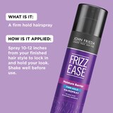 John Frieda Frizz Ease Moisture Barrier Firm Hold Hair Spray, thumbnail image 5 of 7