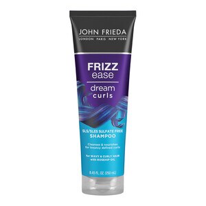 JOHN FRIEDA Frizz Ease Dream Curls Sulfate-Free Shampoo, For Curly Hair, 8.45 OZ
