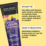 John Frieda Violet Crush Purple Shampoo, thumbnail image 5 of 11