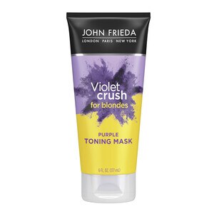 John Frieda Violet Crush Purple Toning Deep Conditioning Hair Mask, 6 OZ