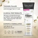 John Frieda ULTRAfiller+ Thickening Shampoo for Fine Hair, 8.3 OZ, thumbnail image 3 of 3
