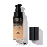 Milani Conceal + Perfect 2-in-1 Foundation + Concealer, thumbnail image 3 of 4