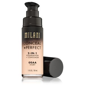 Milani Conceal + Perfect 2-in-1 Foundation + Concealer, Ivory - 1 Oz , CVS