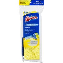 Quickie Original Super Squeeze - Repuesto para trapeador de esponja