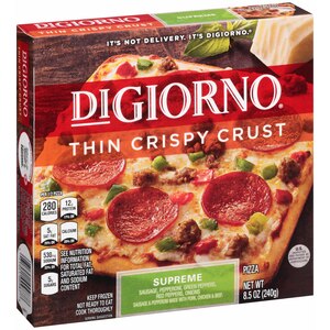  DIGIORNO Thin & Crispy 6.5", Supreme 