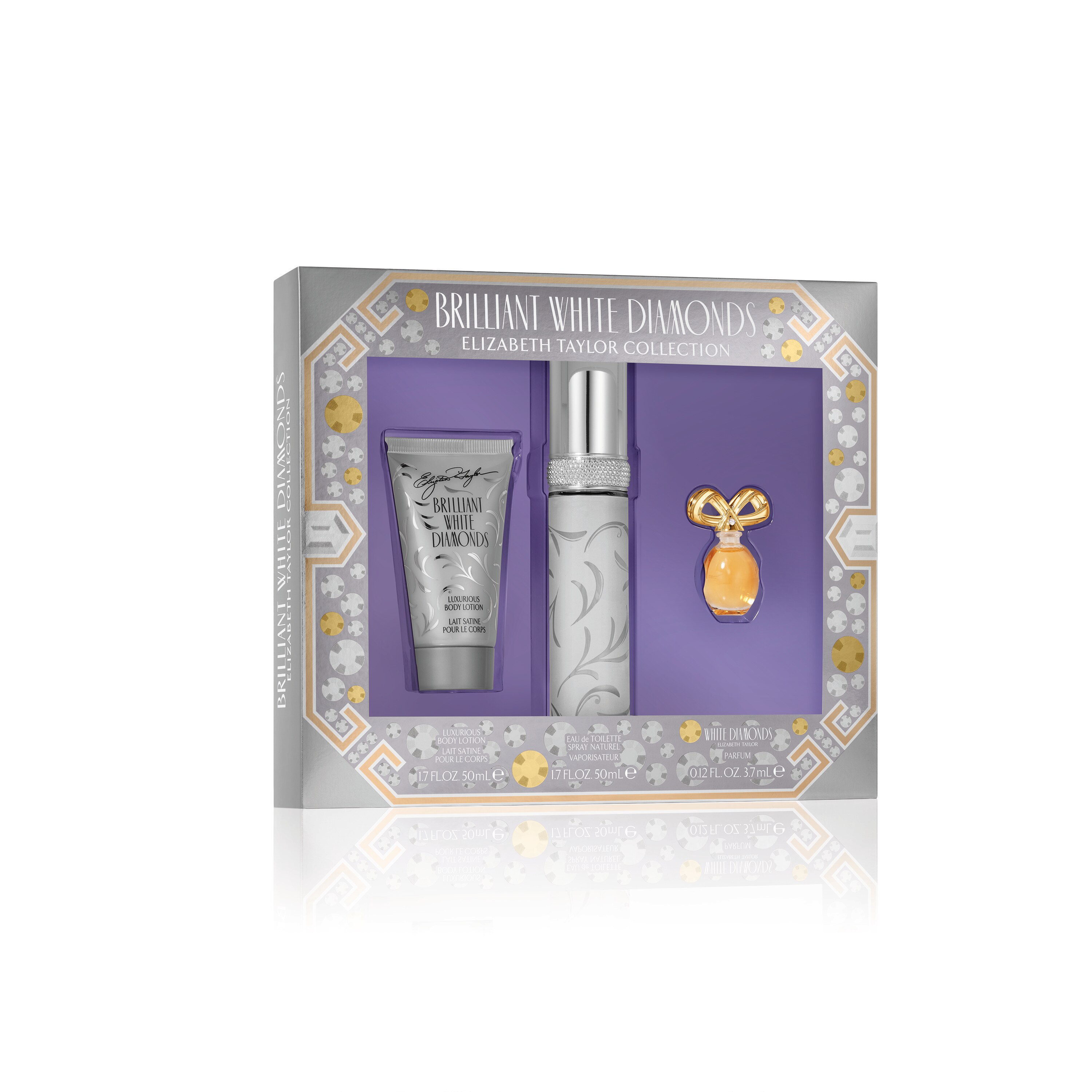 Elizabeth Taylor Brilliant White Diamonds 3-Piece Gift Set - 1 , CVS