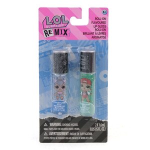 L.O.L. Surprise! REMIX Roll-on Flavored Lip Gloss, 0.05 Oz Each, 2 Ct , CVS