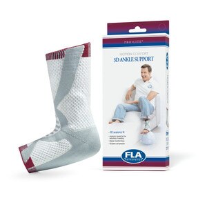 FLA PRO-LITE 3D Ankle Support Left, White/Gray Small , CVS