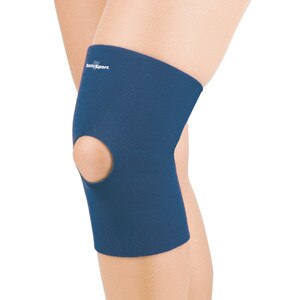 FLA Safe T-Sport Neoprene Knee Sleeve With Open Patella, Navy, Medium , CVS