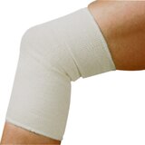 FLA Elastic Pullover Knee Support, White XL, thumbnail image 2 of 2