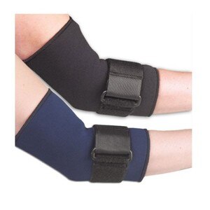 FLA Safe-T-Sport Compressive Elbow Sleeve, Navy MD , CVS