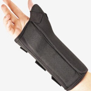 FLA Pro-Lite Wrist Splint W/ Abducted Thumb, Right, Black SM , CVS