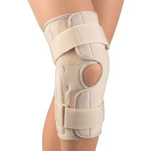 FLA Soft Form Wrap Around Knee Support, Beige SM