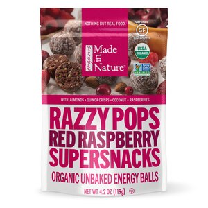 Made In Nature Organic Razzy Pops, Unbaked Energy Balls, 4.2 OZ