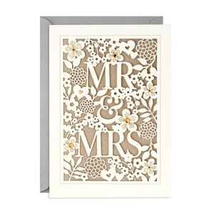 Hallmark Wedding Card (Mr. & Mrs.) E24 , CVS