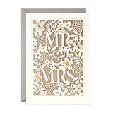 Hallmark Wedding Card (Mr. & Mrs.) E24, thumbnail image 1 of 1
