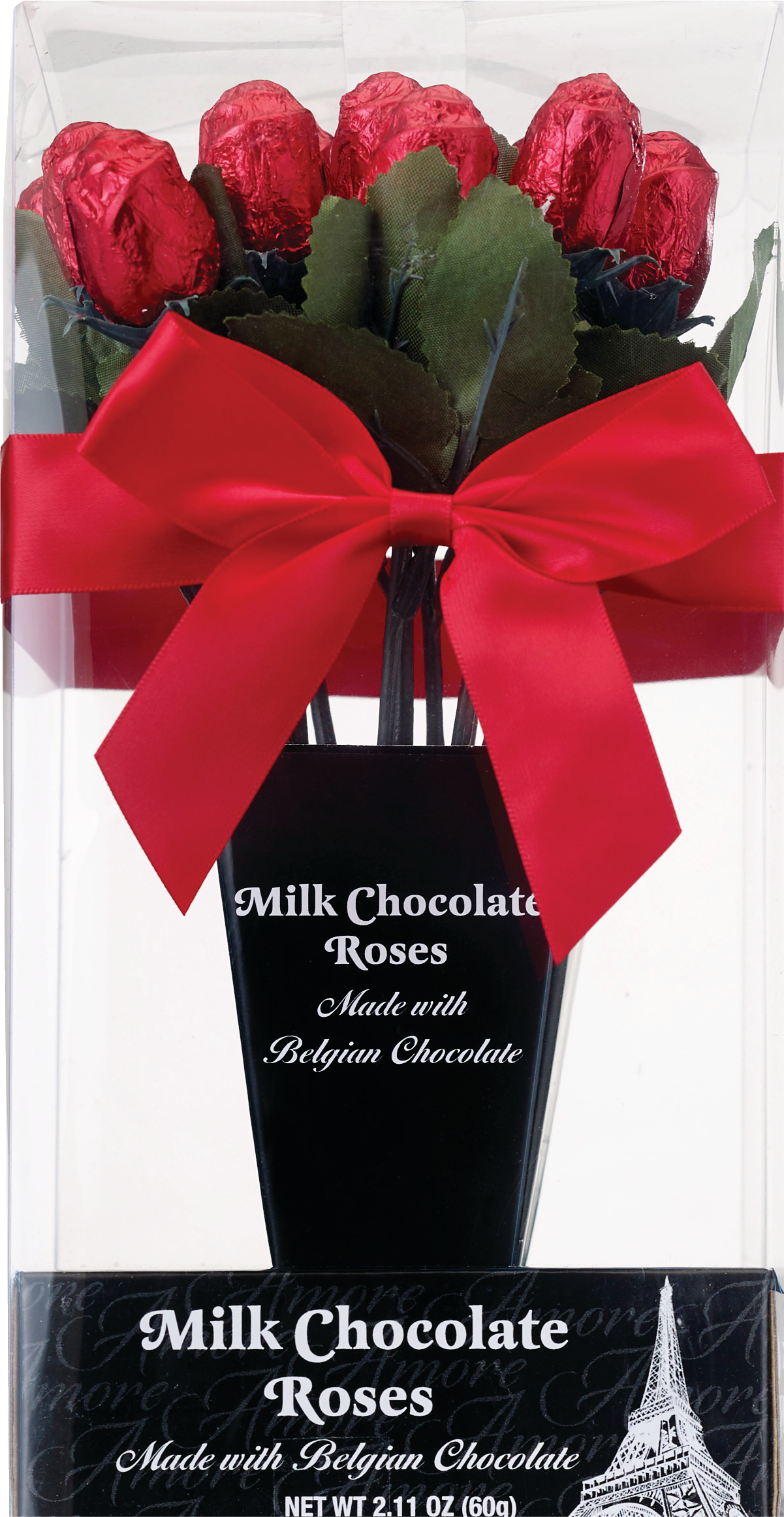 R L ALBERT & SON One Dozen Belgian Milk Chocolate Roses, 12 Ct, 2.11 Oz , CVS