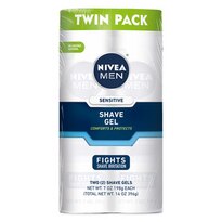 NIVEA MEN Sensitive Shave Gel 14oz. Twin Pack
