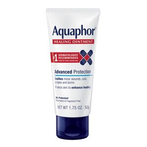 Aquaphor Advanced Therapy - Pomada cicatrizante de primeros auxilios, tubo de 1.75 oz