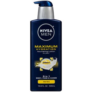  NIVEA MEN Maximum Hydration 3-in-1 Nourishing Lotion, 16.9 OZ 