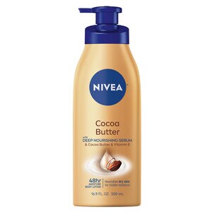 NIVEA Cocoa Butter Body Lotion, 16.9 OZ