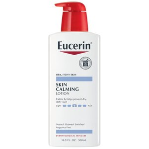 Eucerin - Loción calmante para el cuerpo, 16.9 oz