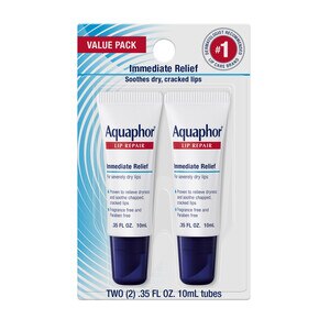 Aquaphor Lip Repair Tube Dual Pack