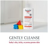 Eucerin Baby Eczema Relief Cream Body Wash, 13.5 FL OZ, thumbnail image 3 of 7