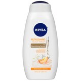 NIVEA Refreshing Body Wash with Nourishing Serum, 20 OZ, thumbnail image 1 of 6
