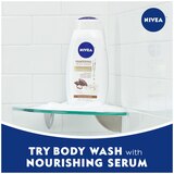 NIVEA Pampering Body Wash with Nourishing Serum, thumbnail image 4 of 6