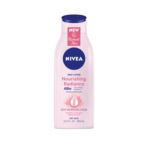  NIVEA Nourishing Radiance Body Lotion, 13.5 OZ 