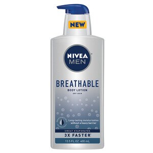 NIVEA Men Breathable Body Lotion, 13.5 OZ