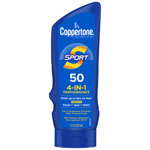Coppertone SPORT Sunscreen Lotion Broad Spectrum, 7 OZ, SPF 30