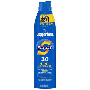 Coppertone SPORT Value Size Sunscreen Spray, 7.3 OZ