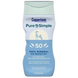 Coppertone Pure & Simple SPF 50 Sunscreen Lotion, thumbnail image 1 of 9