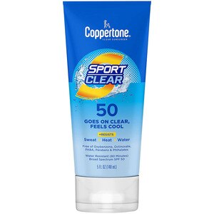 Coppertone Sport Clear Broad Spectrum Sunscreen, 5 OZ