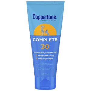 Coppertone Complete Sunscreen Lotion, SPF 30, 7 Oz , CVS