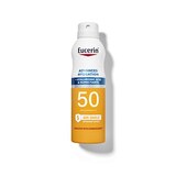 Eucerin Sun Advanced Hydration SPF 50 Sunscreen Spray, 6 OZ, thumbnail image 1 of 9