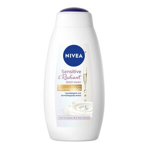 NIVEA Sensitive and Radiant Body Wash, 20 OZ