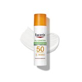 Eucerin Sun Oil Control SPF 50 Face Sunscreen Lotion, 2.5 OZ, thumbnail image 1 of 9