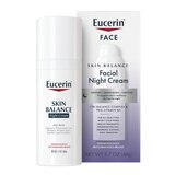 Eucerin Skin Balance Facial Night Cream, 1.7 OZ, thumbnail image 1 of 3