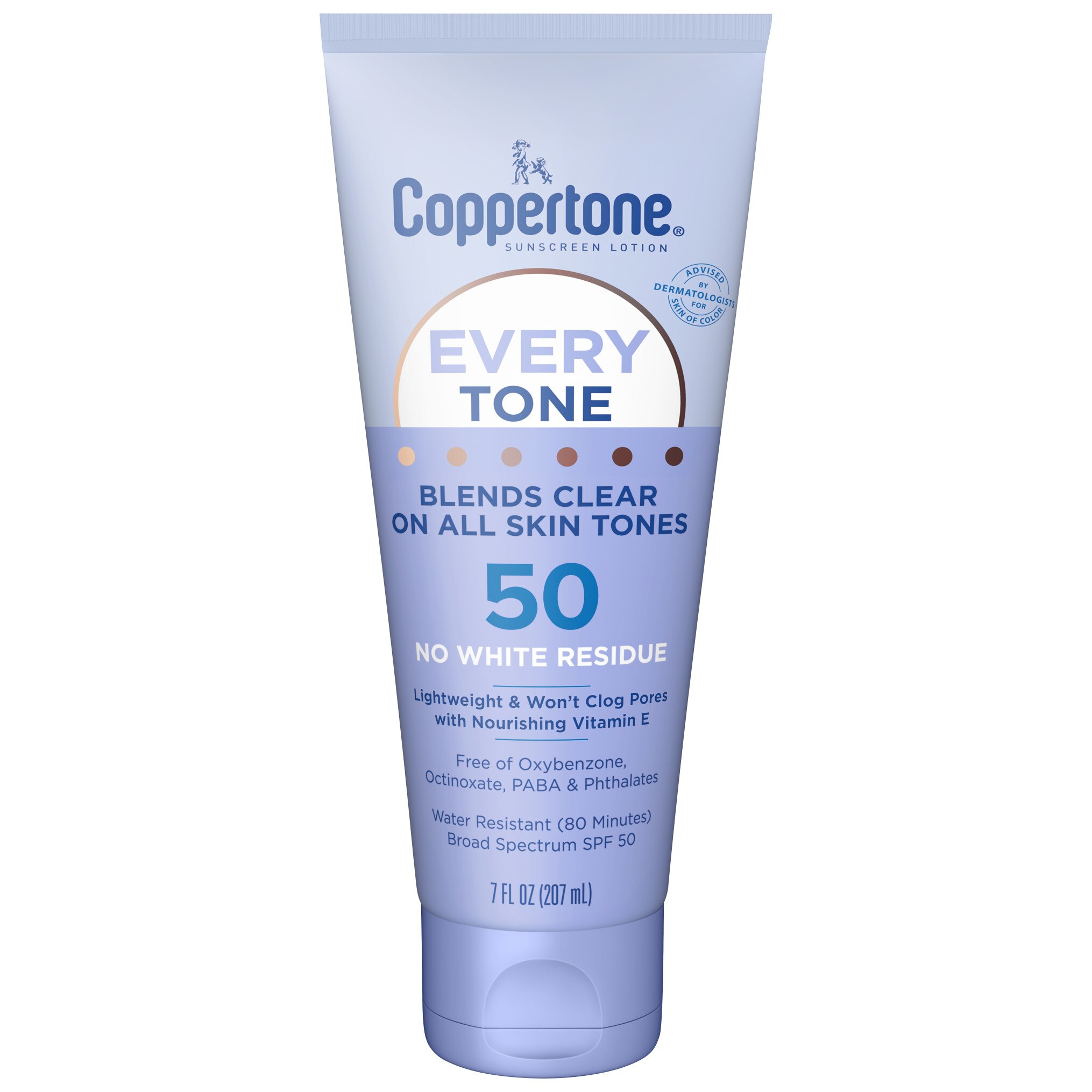 Coppertone Every Tone Sunscreen Lotion, SPF 50, 7 Oz , CVS