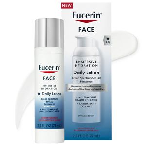 Eucerin Face Immersive Hydration Daily Lotion Broad Spectrum SPF 30 Sunscreen - 1.7 Oz , CVS