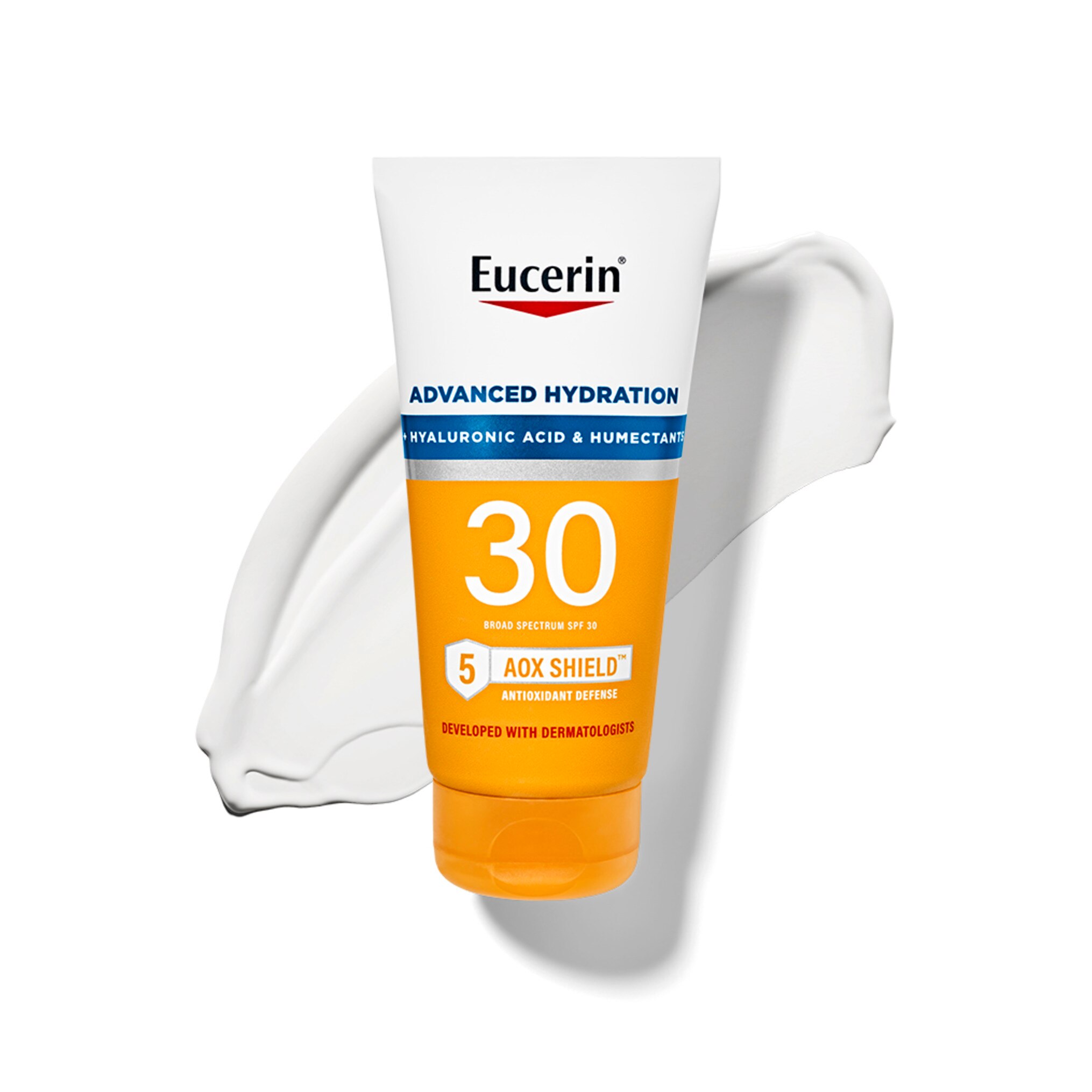Eucerin Sun Advanced Hydration SPF 30 Sunscreen Lotion, 5 Fl Oz Tube, 5 Fl Oz - 5 Oz , CVS