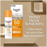 Eucerin Sun Tinted Age Defense Face Sunscreen Lotion, SPF 50, thumbnail image 5 of 15