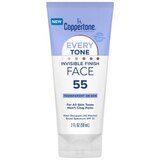 Coppertone Every Tone Sunscreen Lotion for Face, SPF 55, thumbnail image 1 of 11