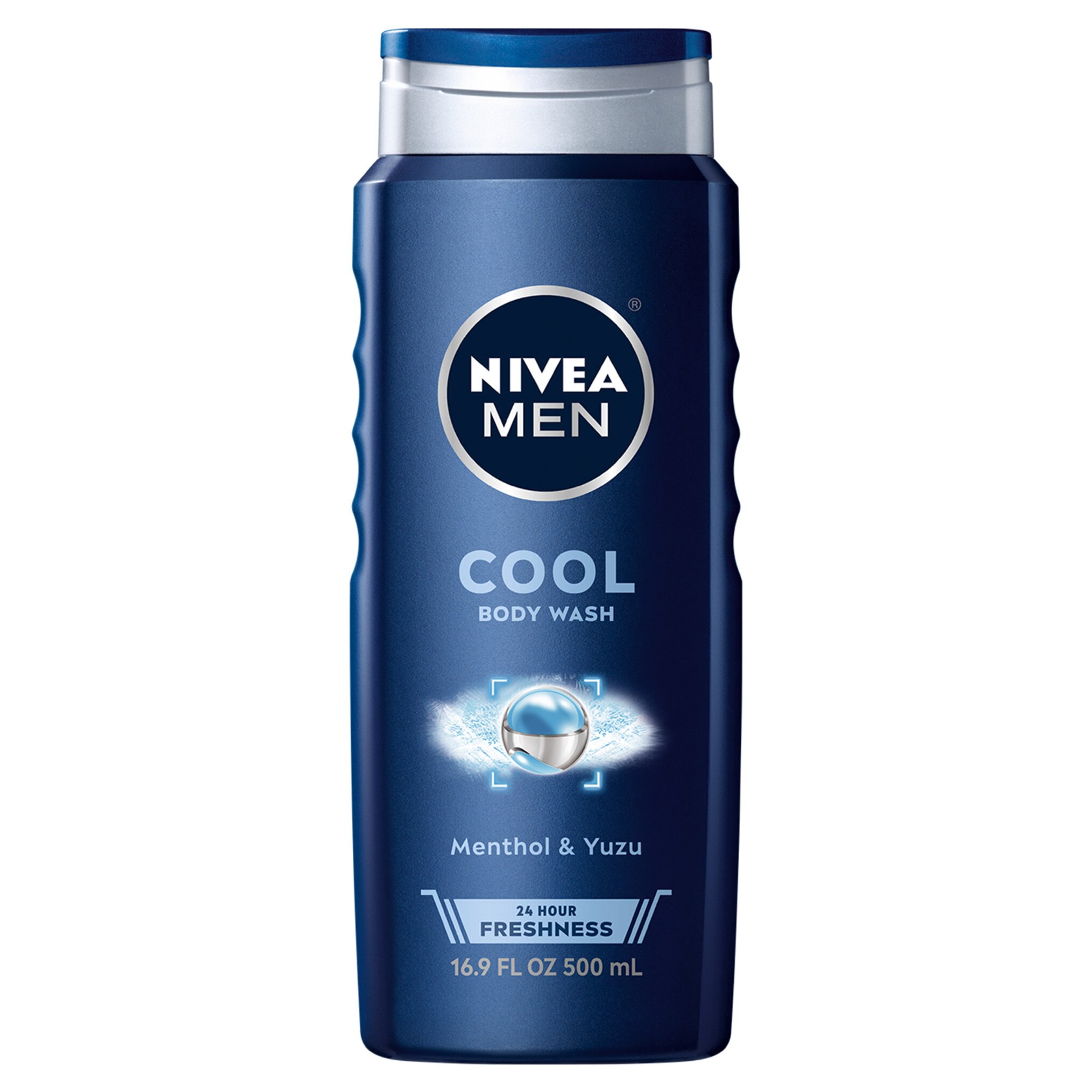 NIVEA Men Cool Body Wash, Menthol & Yuzu, 16.9 Oz , CVS